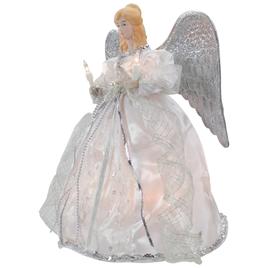 Northlight Seasonal 12in. Angel with Wings Christmas Tree Topper