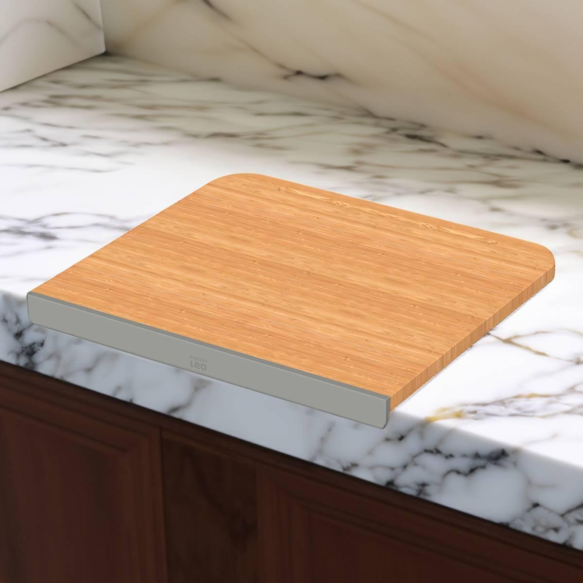 BergHOFF Balance 17.5in. Bamboo Cutting Board w/ Tablet Stand