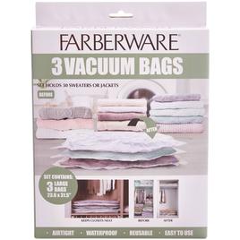 Farberware(R) Large Vacuum Storage Bags - Set of 3