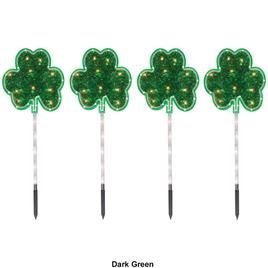 Northlight Seasonal 4ct Green St Patrick''s Day Lawn Stakes Lights
