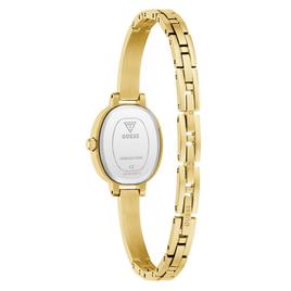 Womens Guess Gold-Tone Champagne Sunray Dial Watch - GW0924L2