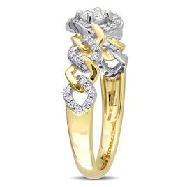 Diamond Classics™ 10kt. Gold 1/3ctw. Diamond Link Ring