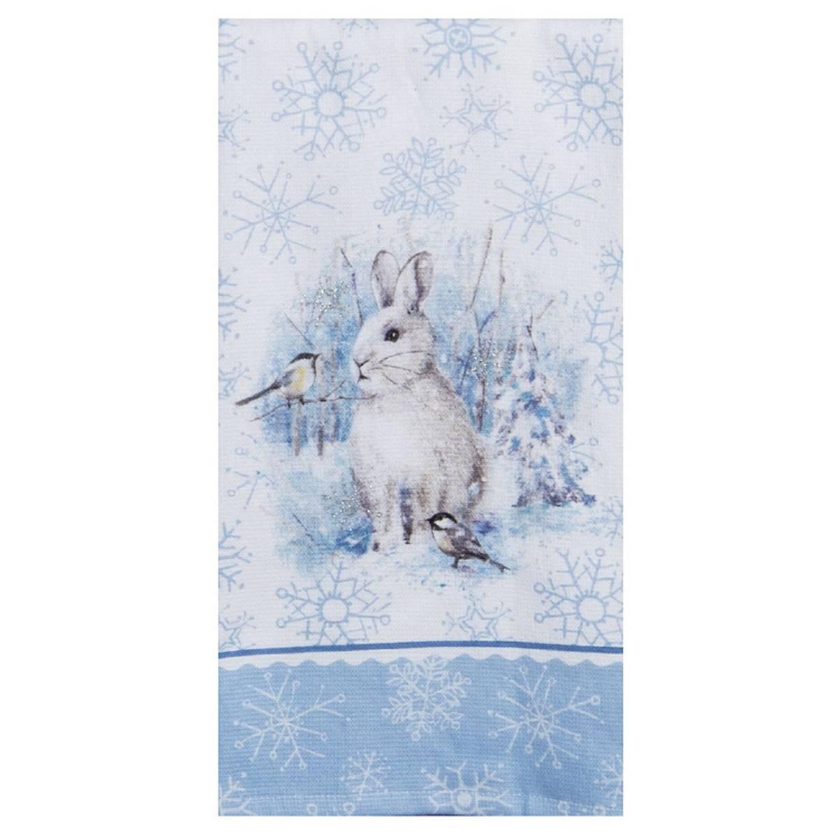 Kay Dee Snowshoe Hare Kitchen Towel