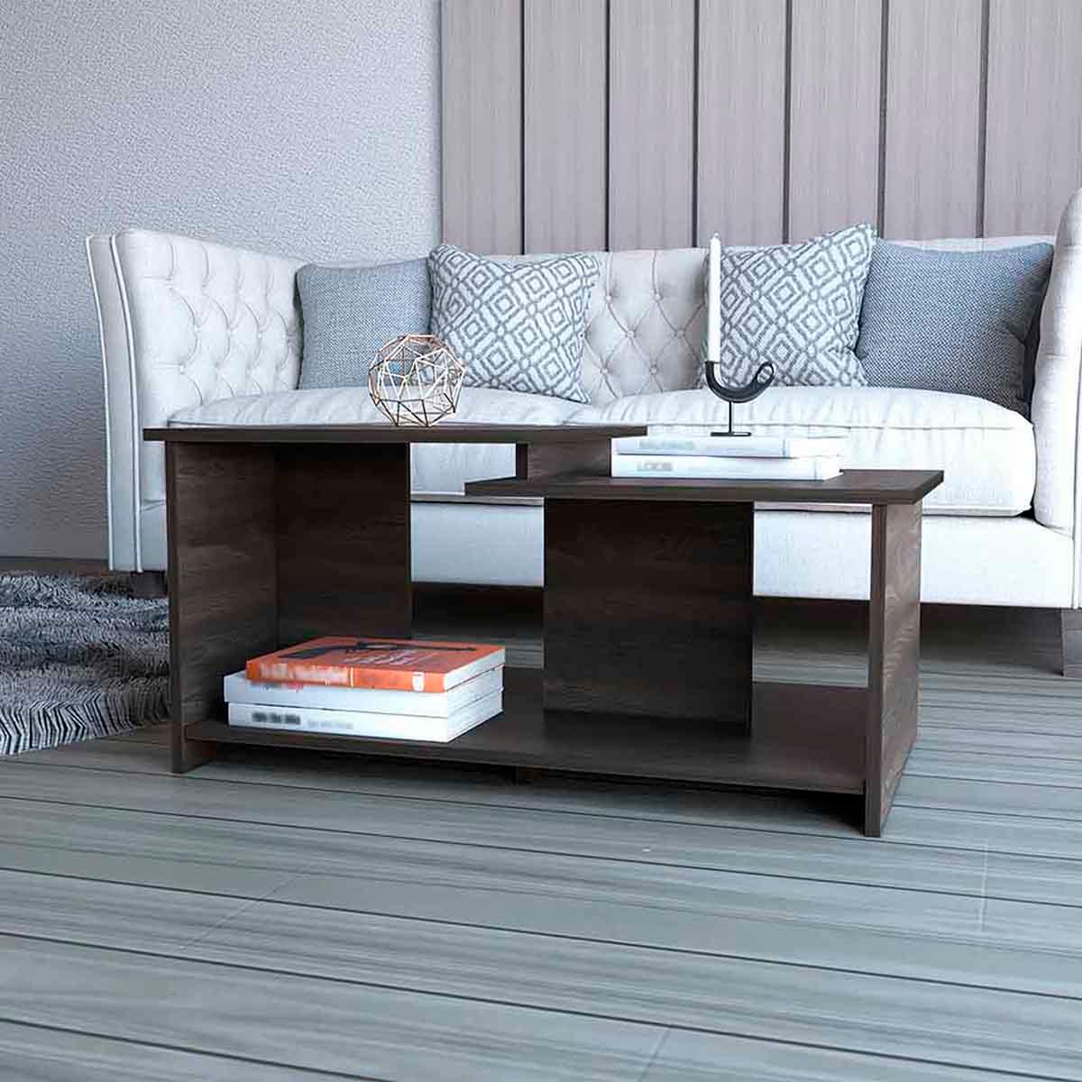 FM FURNITURE Black Waycross Coffee Table