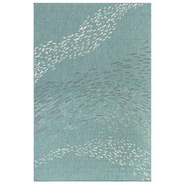 Liora Manne(tm) Carmel School Of Fish Indoor/Outdoor Area Rug