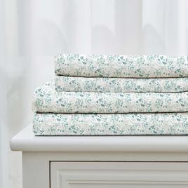 Patina Vie Maison Killian Microfiber Chamblee Blue Sheet Set