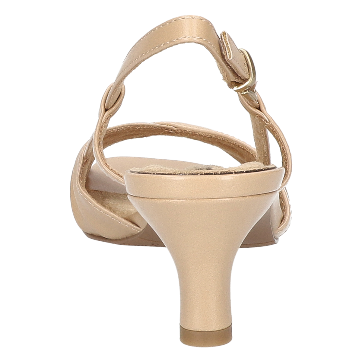 Womens Easy Street Delite Kitten Heel Dress Sandals