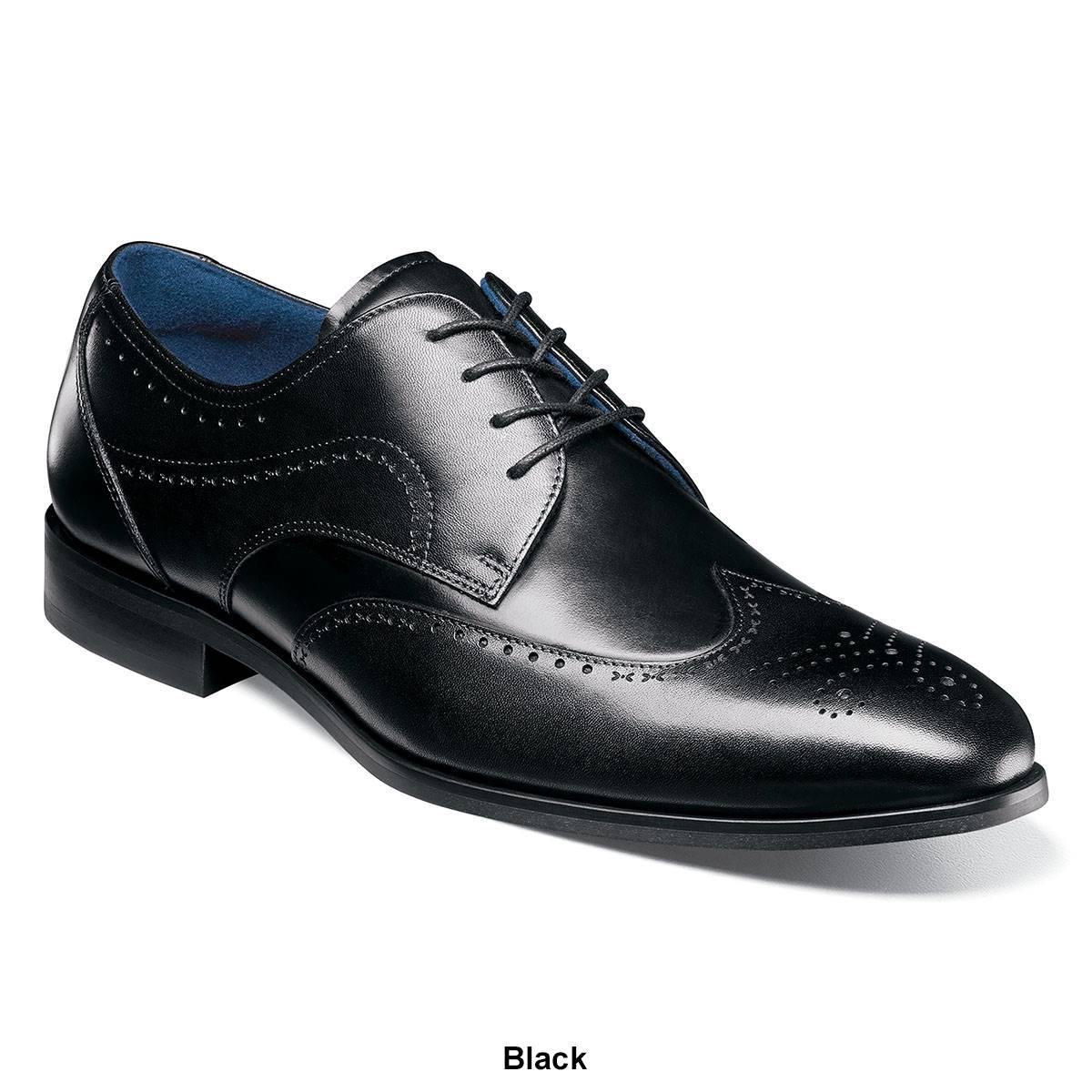 Mens Stacy Adams Brayden Wingtip Lace Oxfords
