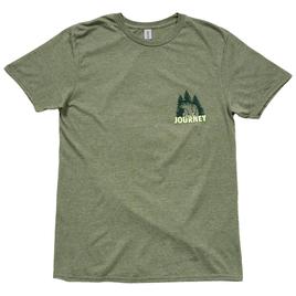 Mens Enjoy the Journey Short Sleeve T-Shirt - Military Green