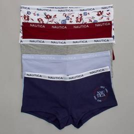 Womens Nautica 5pk Boyshort Panties - NT4463-5PKGQ