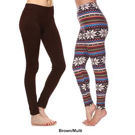Womens White Mark 2pk. Leggings