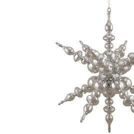 Northlight Seasonal 24in. Sunburst Snowflake Christmas Ornament
