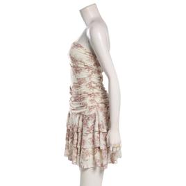 Juniors Madden Girl Floral Mesh Triple Tier Tube Dress