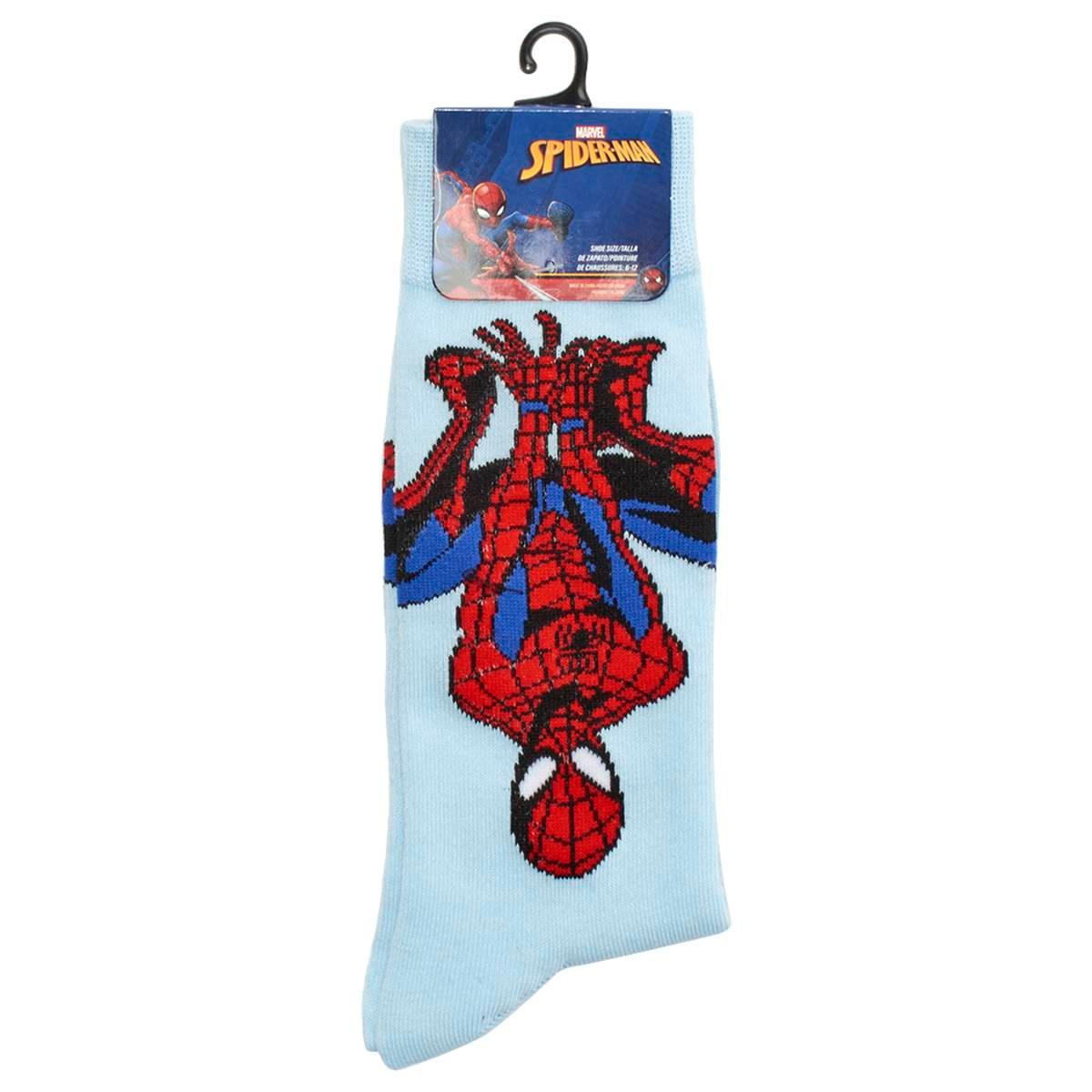 Mens Centric Brands Marvel Spider-Man Crew Socks