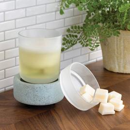 Candle Warmers Etc. Beach Glass 2-In-1 Classic Candle Warmer