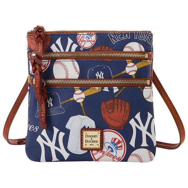 Dooney & Bourke Yankees Triple Zip Crossbody