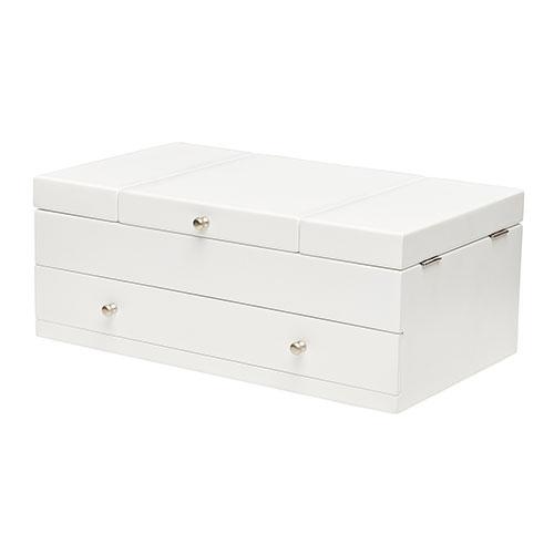 Mele & Co. Everly Wooden Triple Lid Jewelry Box