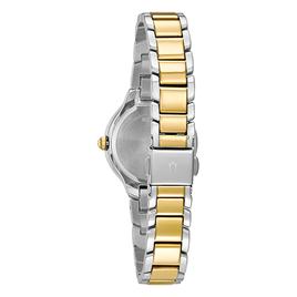 Womens Bulova Slim Two-Tone Bracelet Watch - 98L217