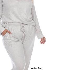 Plus Size White Mark 2pc. Lounge Set