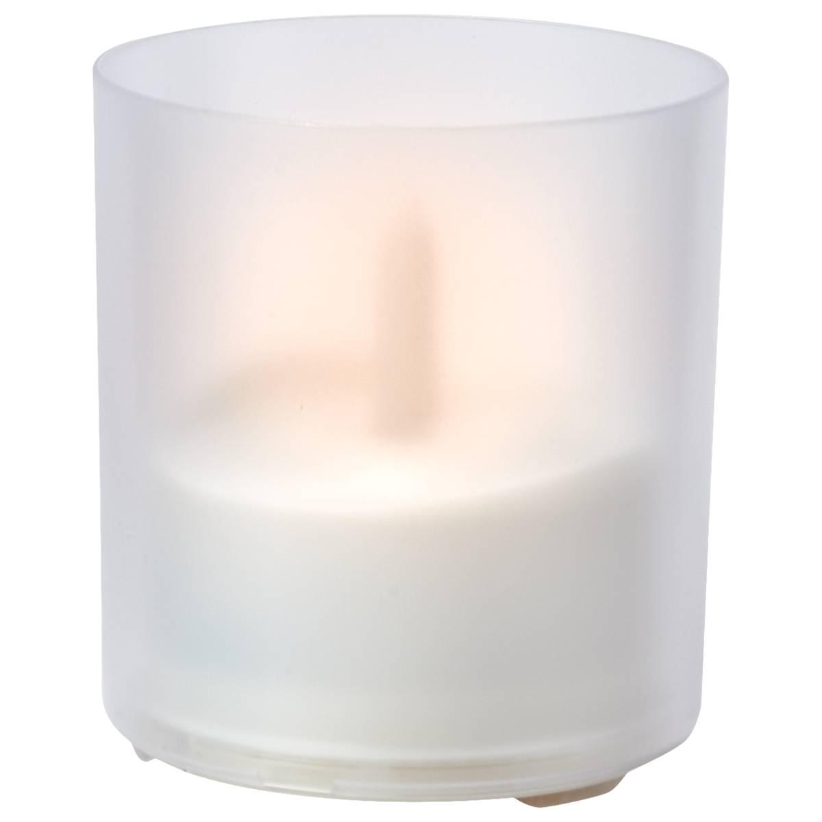 Illumaflame 4.5in. LED in Frosted Glass