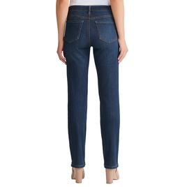 Womens Jones New York Lexington Straight Leg Jeans - Indigo