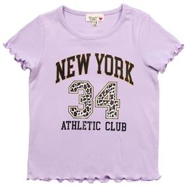 Girls (7-16) Dream Girl Short Sleeve Lettuce Edge New York Tee