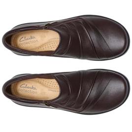 Womens Clarks® Kaetlyn Mila Casual Leather Slip On Flats