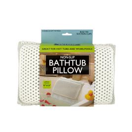 Non Slip Bathtub Pillow w/ Suction Cup