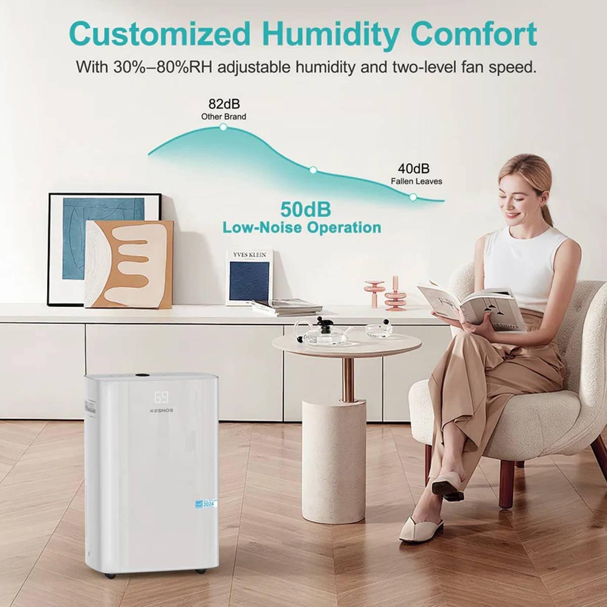 Kesnos 52 Pint Dehumidifier