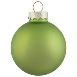 Northlight Seasonal 10ct. Grass Green Glass Christmas Ornaments