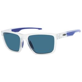 Mens Custom Eyes Bosses Rectangle Sunglasses