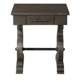 Elements Stone Square End Table