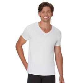 Hanes Ultimate(R) Comfort Blend 3pk. V-Neck Tee - White