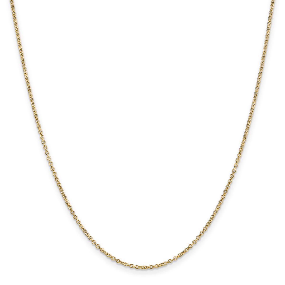 Gold Classics(tm) 1.4mm. 14k Gold Cable Chain Necklace