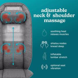 HoMedics Total Recline Shiatsu Massage Cushion