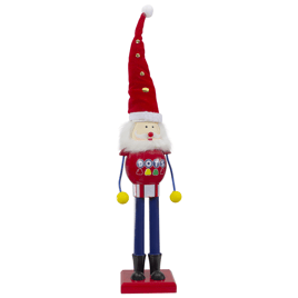 Northlight 16.75in. Polka Dots Christmas Nutcracker Figurine