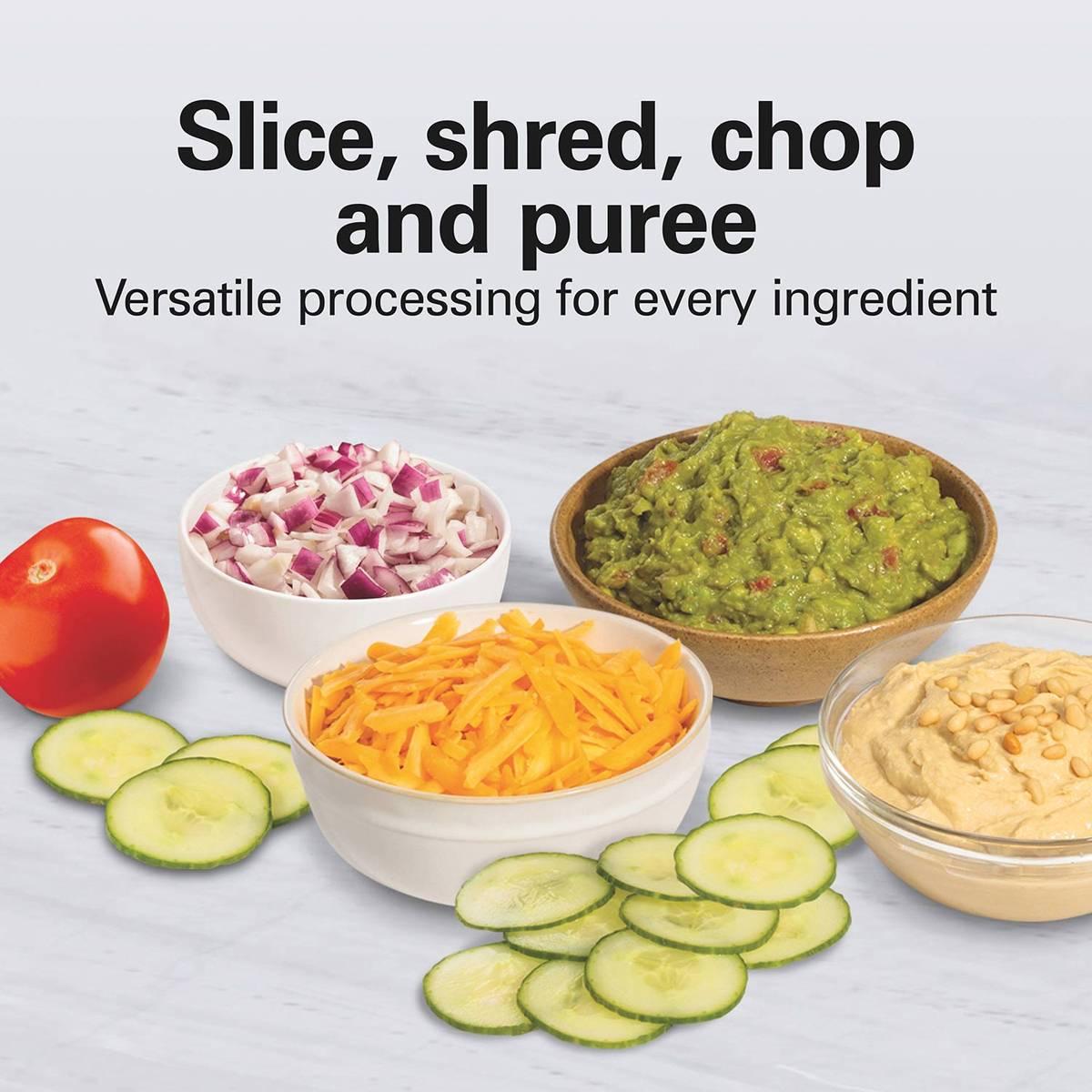 Hamilton Beach Stack & Snap™ 12 Cup Food Processor