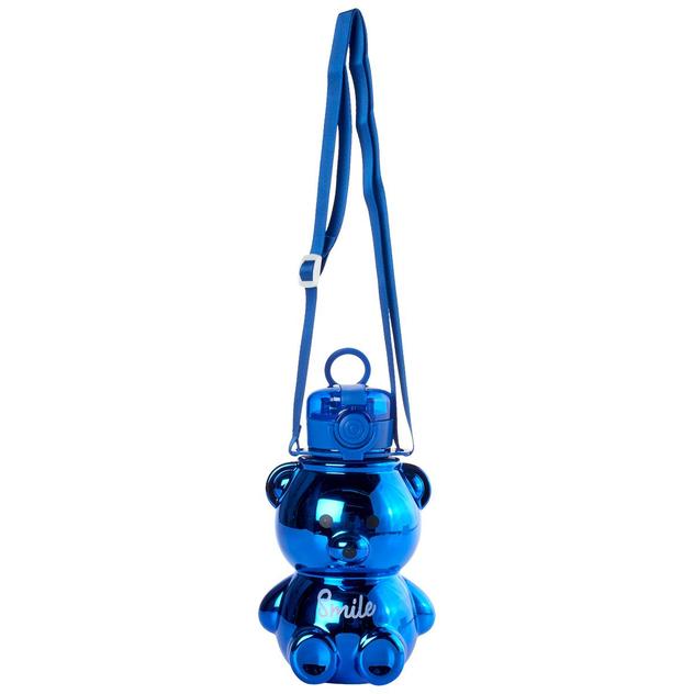 Girls Mayim Bear Smile Shiny Water Bottle