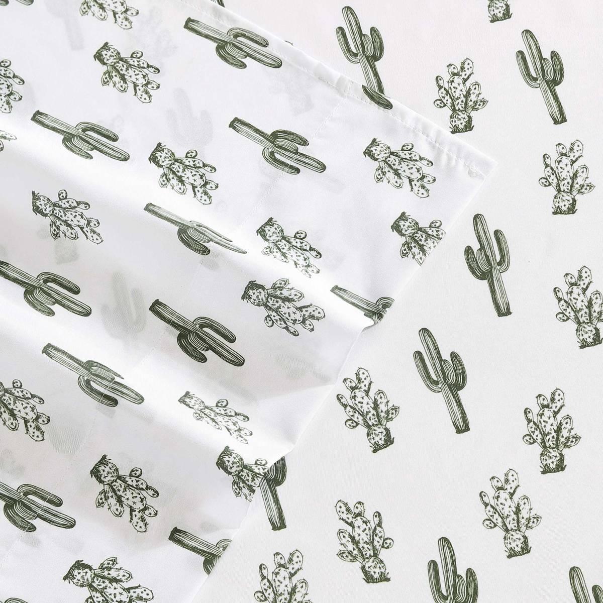 Wrangler Cacti Microfiber Sheet Set