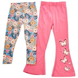 Toddler Girl Limited Too 2pk. Butterfly & Flowers Leggings