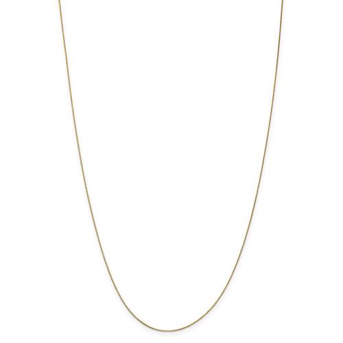 Gold Classics(tm) 14kt. Gold 18in. Box Chain Necklace
