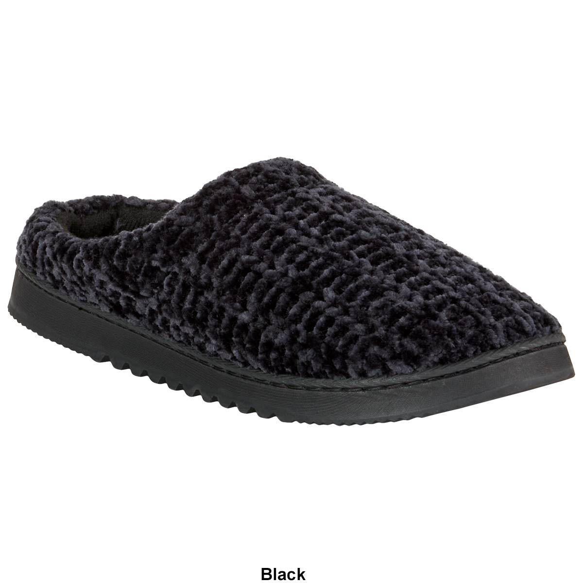 Womens Dearfoams® Tallulah Chenille Clog Slippers