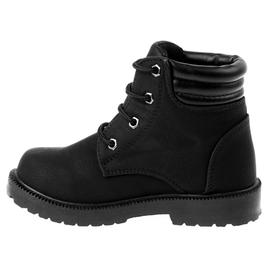 Little Kids Rugged Bear Lace-Up Casual Winter Boots