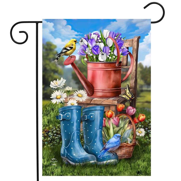 Briarwood Lane Spring Garden Flag