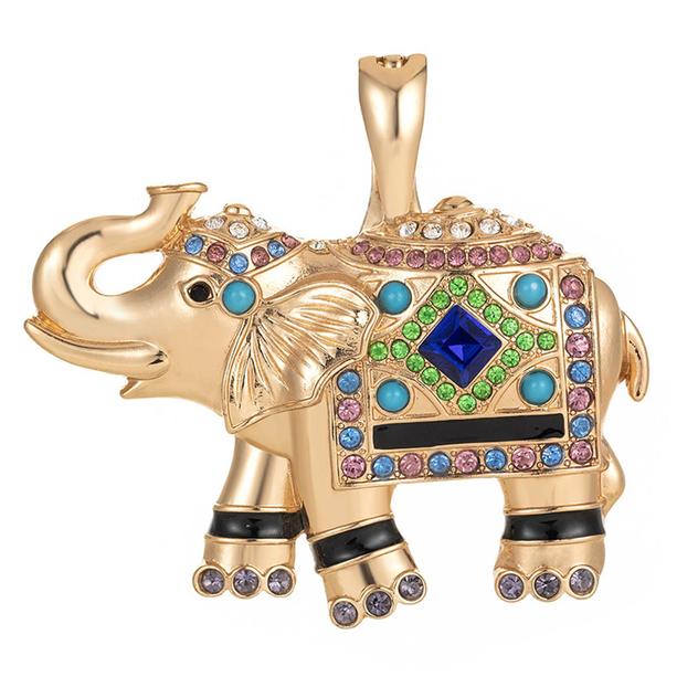 Wearable Art Multi-Color Elephant Enhancer