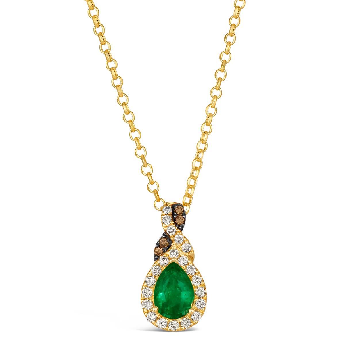 Le Vian(R) Costa Smeralda Emeralds(tm) Nude Diamonds(tm) Pendant