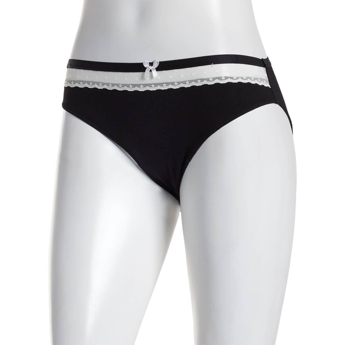 Womens St. Eve Lace Inset Bikini Panties 5161025