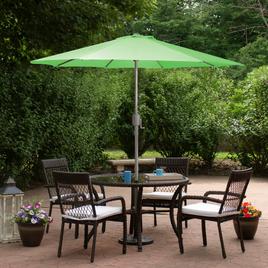 Northlight Seasonal 7.5ft. Patio Umbrella w/ Crank - Lime Green