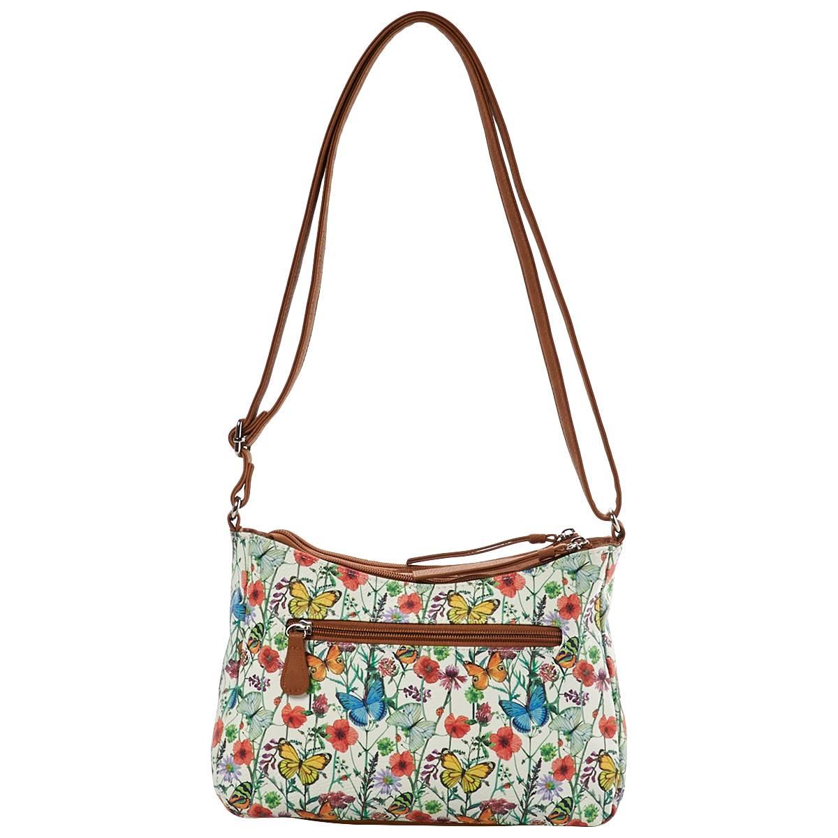 MultiSac Vegas Floral Butterfly Crossbody