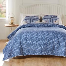 Greenland Home Fashions™ Cottage Cabin Reversible Quilt Set